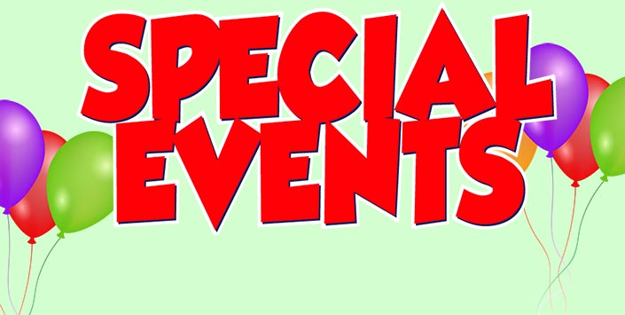 Special Events at Reading Rec