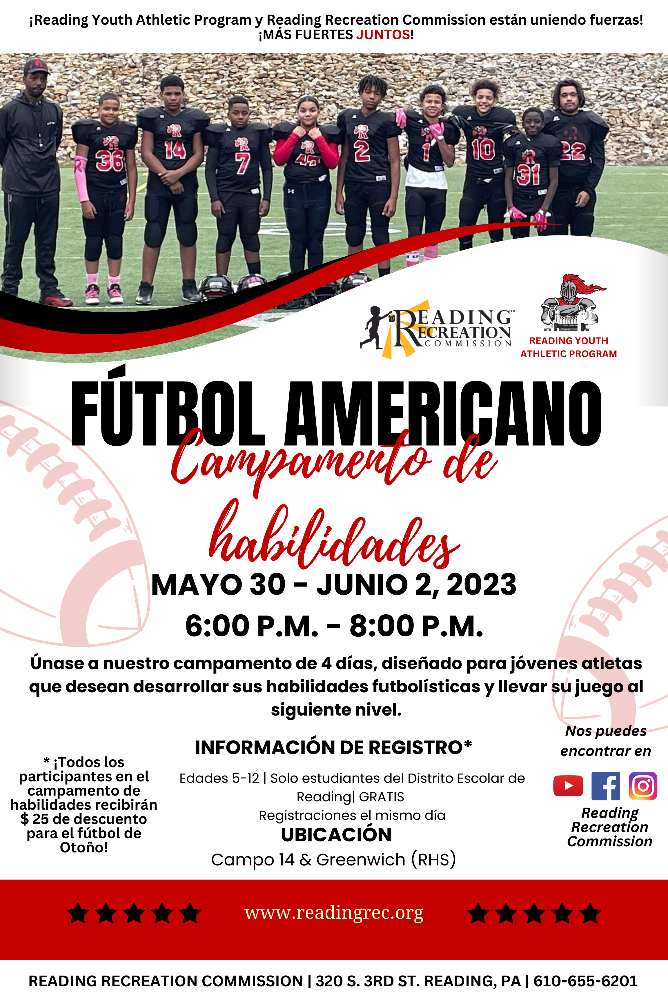 Football Skills Camp